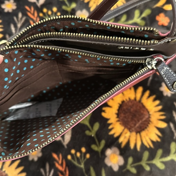 Chala CRISS CROSS Cross-body Pleather Purse Bag BIRD - Picture 7 of 9